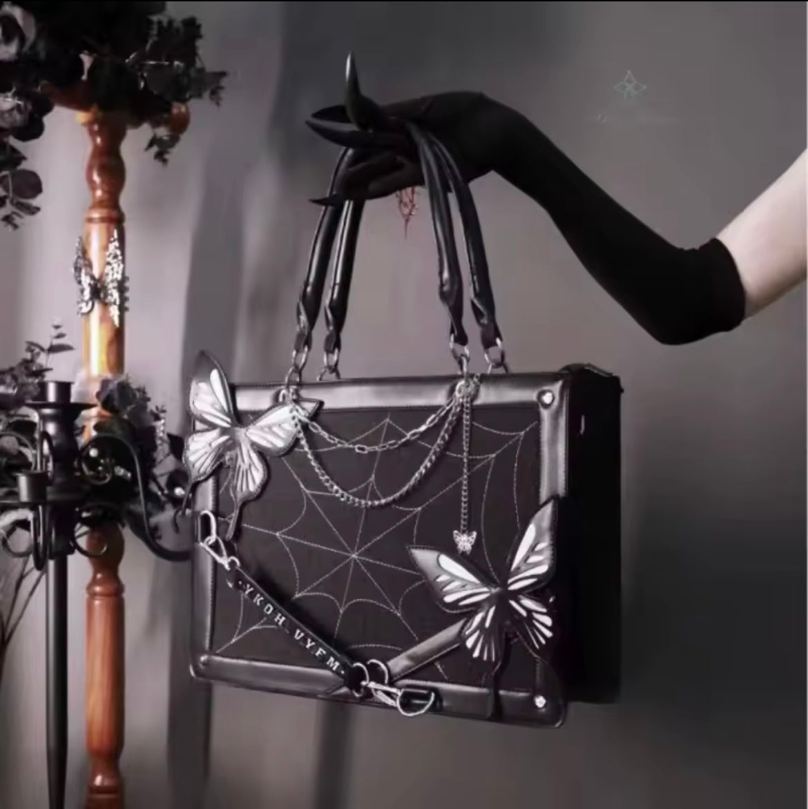 Midnight Veil Tote